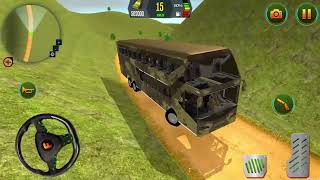 US Army Bus Driving - Military Transporter Squad HD Trailer by 3Bees Studio screenshot 3