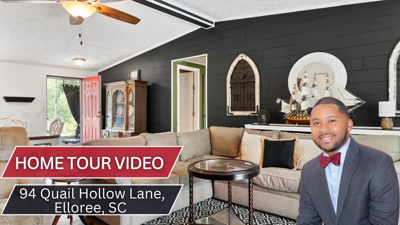 Property tour of 94 Quail Hollow Lane,  Elloree, SC