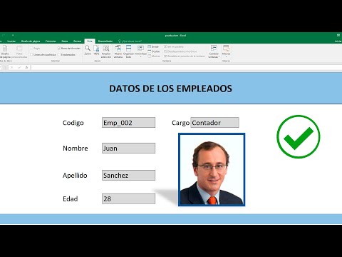 Base de datos en Excel con fotografías en Macros VBA