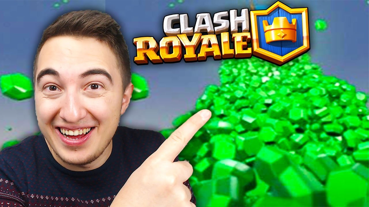BU KADAR YEŞİL TAŞ NEREDEN GELİYOR? - CLASH ROYALE