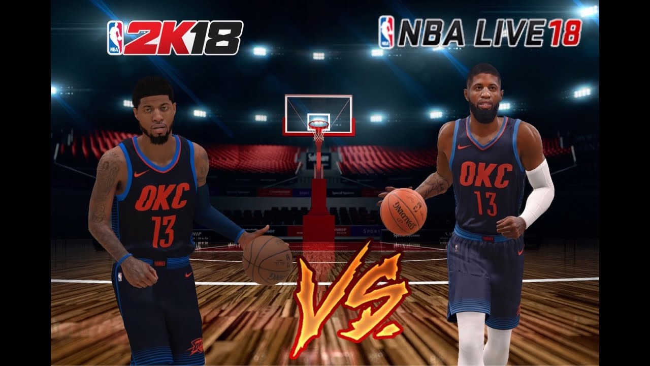 nba live 18 vs 2k18