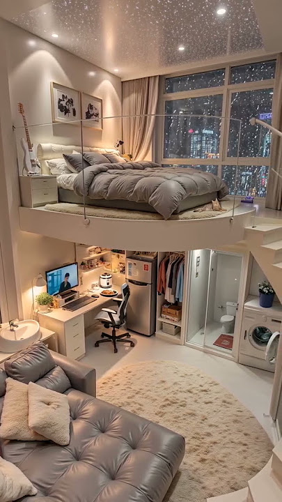 🏙️ A Dreamy Loft Apartment with Breathtaking City Views & Cozy Vibes ✨