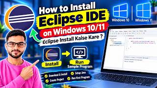 How to Install Eclipse IDE on Windows 10/11 | Eclipse Install Kaise Kare 