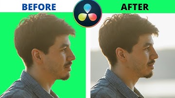 How To Green Screen In DaVinci Resolve 17 - Beginner Step-by-step Tutorial