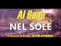 NEL SOLE  - Al Bano live Arena 2023 - &quot;4 volte 20&quot; (Letra Español, English Lyrics, Testo italiano)