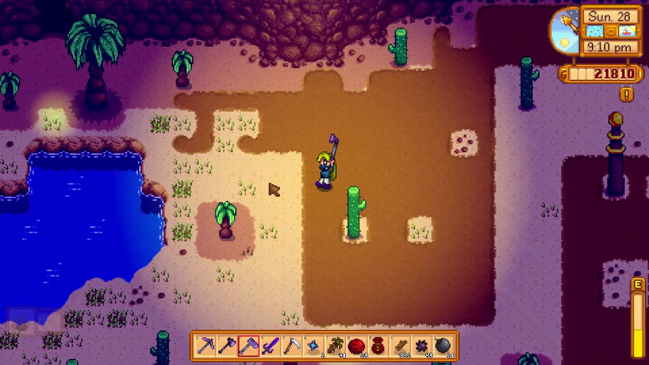 How to farm CLAY - Stardew Valley 