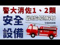 110年警大消佐/消防安全設備/警報與避難/精選試題解析【高鋒公職補習班】