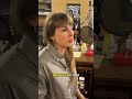 Taylor Swift got "songwriter zoomies" for "I Knew It, I Knew You” [🎥 taylorswift/IG]