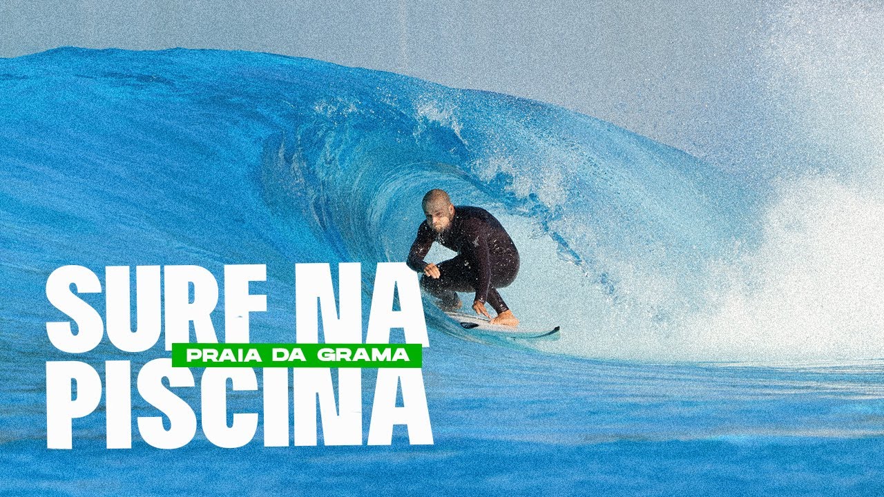 SURF na Piscina - Praia da Grama #wavegarden #surf