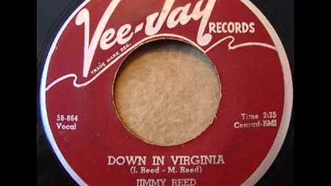 JIMMY REED   Down In Virginia   SEP '58