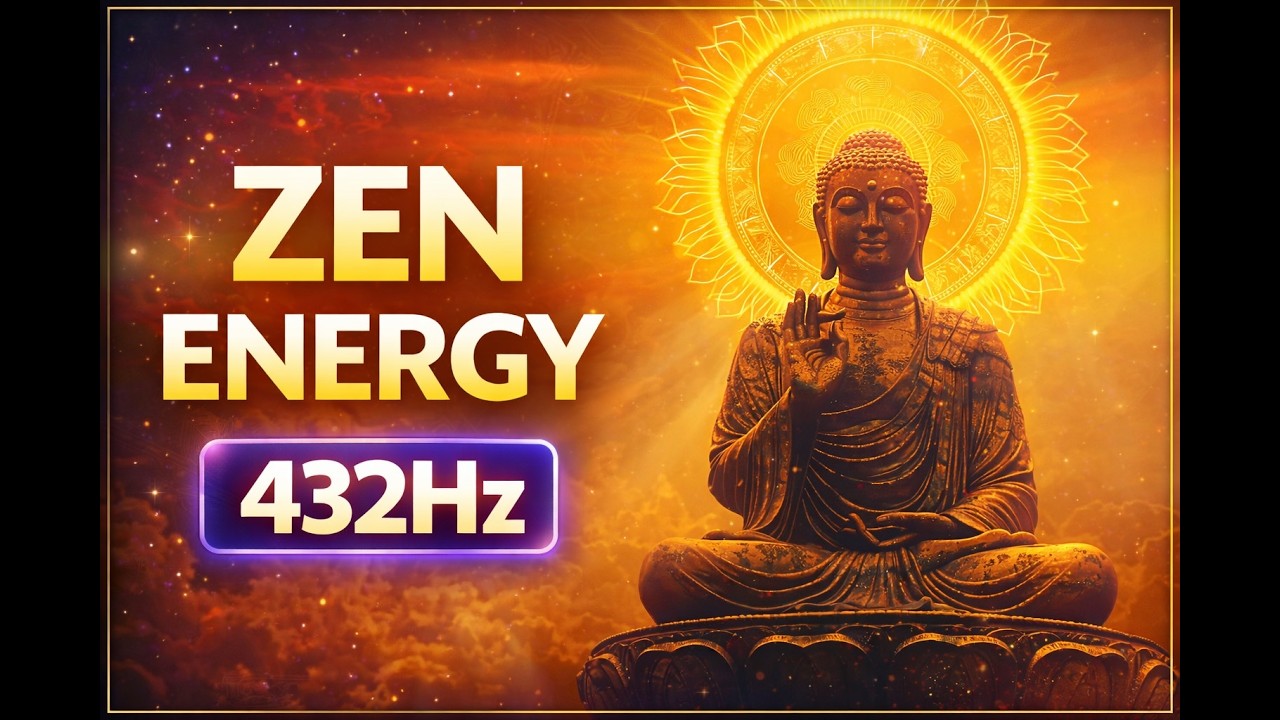 Zen Energy 432Hz ✨ Musica meditación Profunda • Duermir rápido • Relax & Inner Peace