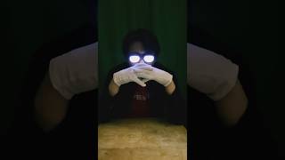 Amazonで買ったアニメのあのシーンが再現できるメガネ【Glasses with glowing lenses purchased from Amazon】#shorts