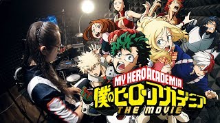 【僕のヒーローアカデミア THE MOVIE】菅田将暉 - ロングホープ・フィリア フルを叩いてみた / My Hero Academia ED5 full Drum Cover chords