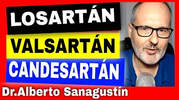 ¿Qué diferencia hay entre candesartán y losartán?