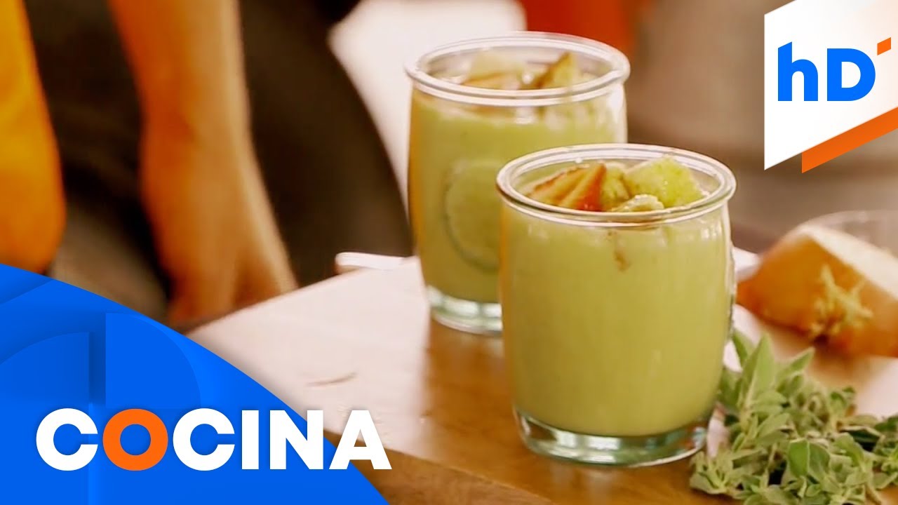 Receta de gazpacho de pepino, delicioso y saludable | hoyDía | Telemundo