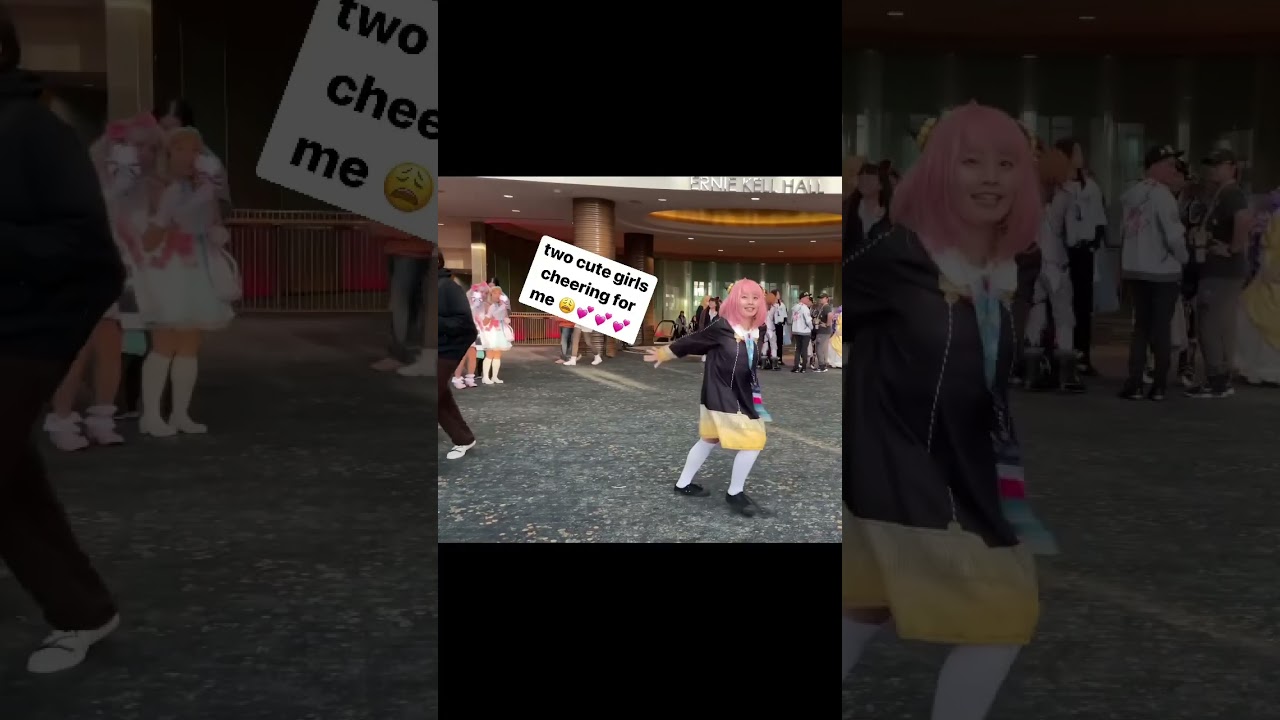 Anya dancing in public and…