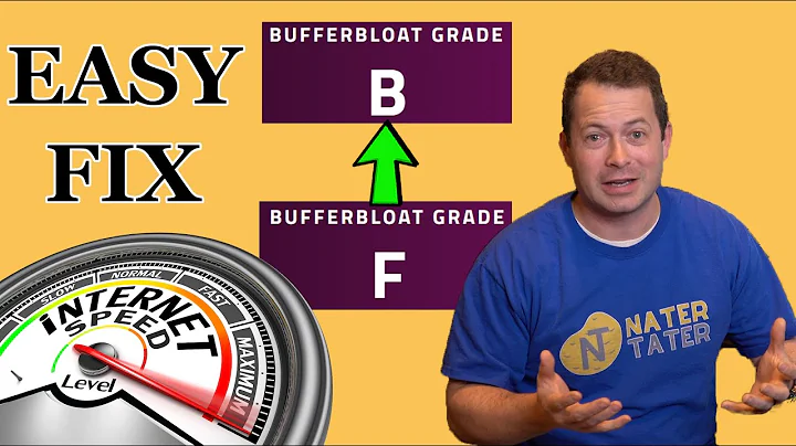 ✅ Fix Bufferbloat!  The Problem You Didn't Know You Had - Low Latency Gaming, VoIP, Web Browsing