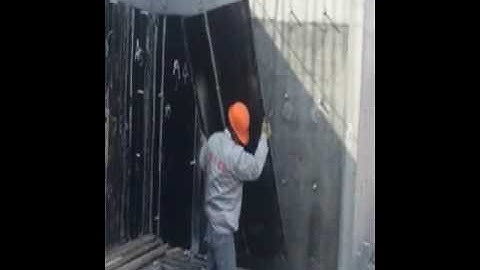 remove the plastic formwork effect