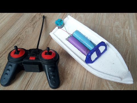 Video Hướng dẫn chế thuyền cano điều khiển từ xa bằng xốp |... - youtube
