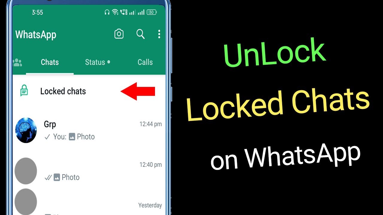 How To Unlock Locked Chats On WhatsApp YouTube How To Unlock Locked Chats On WhatsApp YouTube