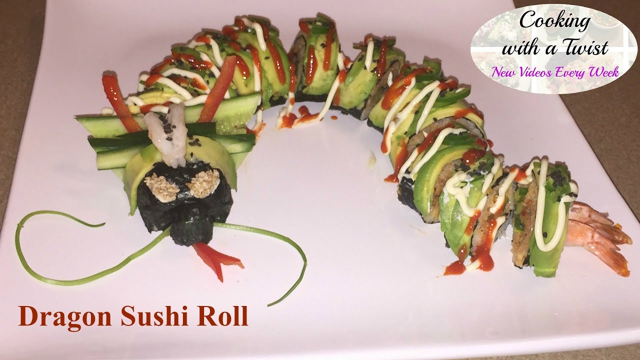 Dragon Roll Sushi Recipe - Enjoy at Home!- The Foreign Fork