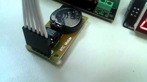 Clock = Arduino / Motoduino + RTC (DS1307) + SPI LED (7-Segment)
