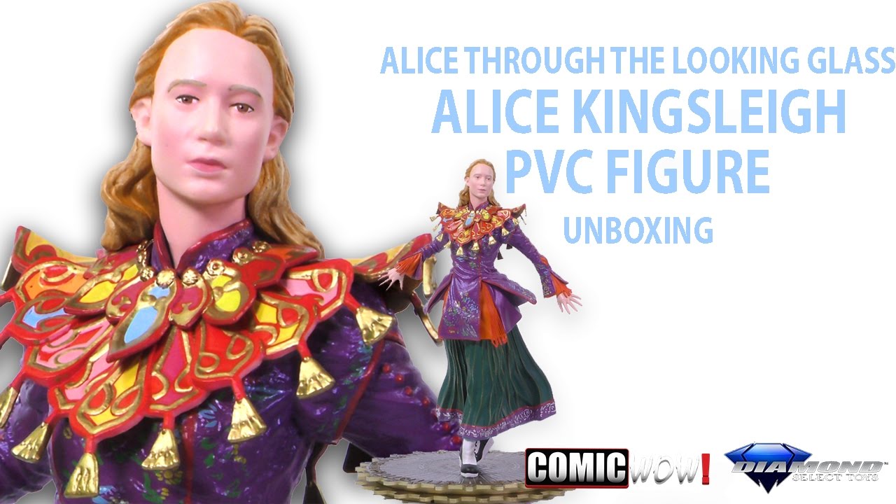 Alice Through the Looking Glass Alice Kingsleigh PVC Figure - YouTube