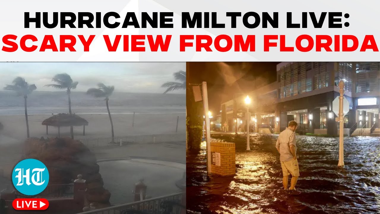 Hurricane Milton LIVE Updates: Stunning View From Florida | Hurricane ...