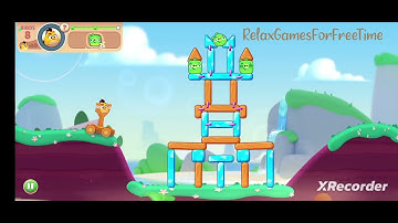 Angry Birds Journey - Level 1 gameplay logic puzzle brain precision obstacle game #walkthrough