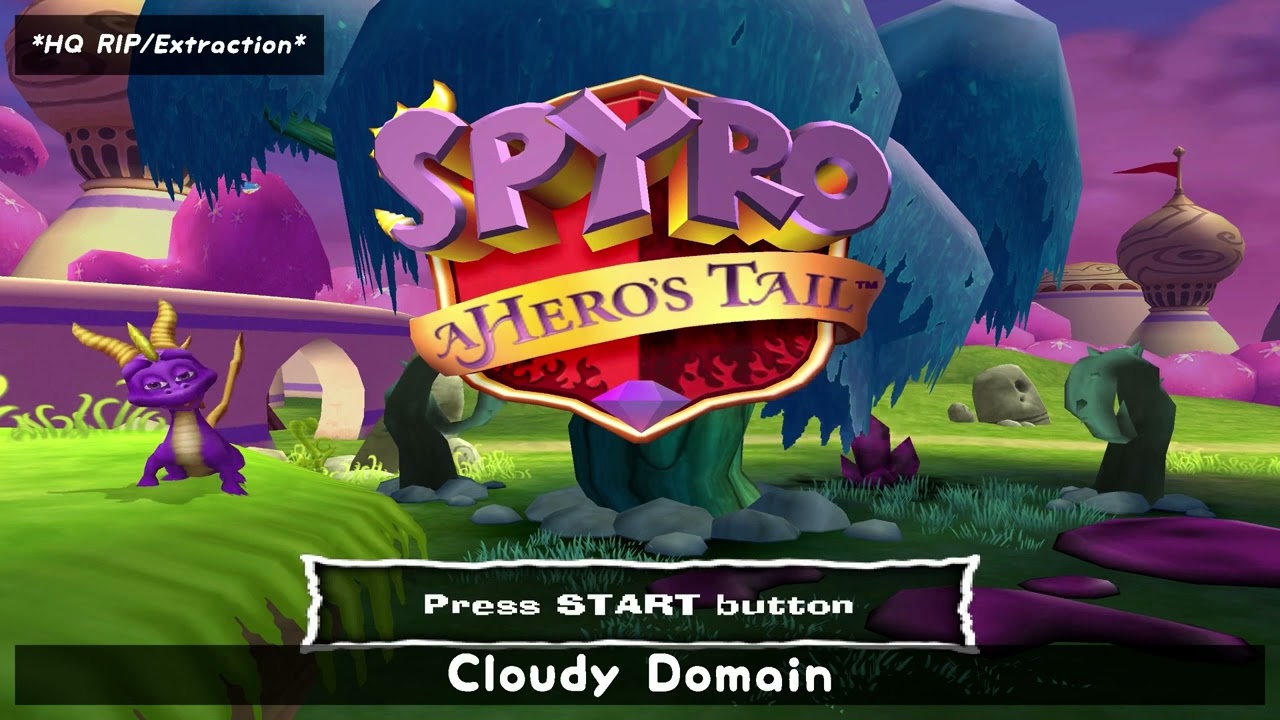 🎵 [Music] Spyro - A Hero's Tail: Cloudy Domain (HQ)