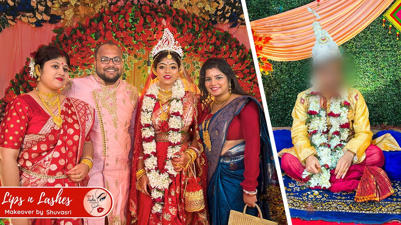 পৃথার বিয়েতে  আমরা  সবাই - Makeup - Bengali Vlog | ft.