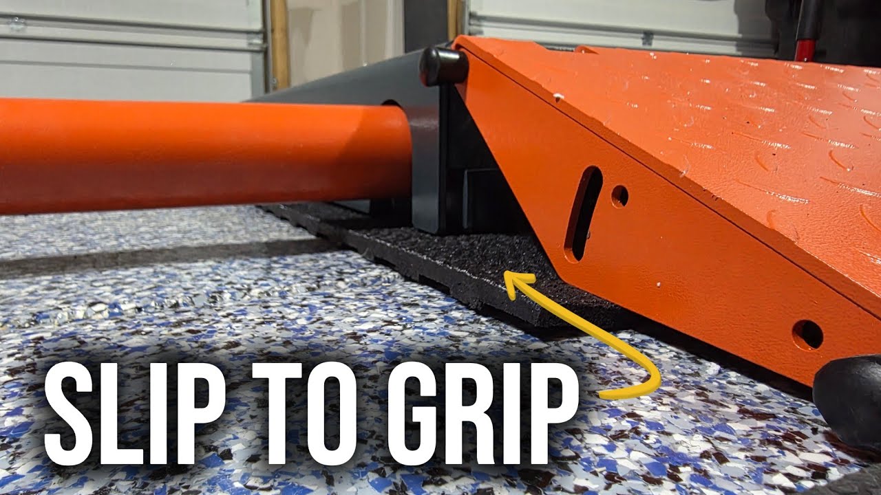 Mobile Scissor Lift Sliding? Problem Solved.