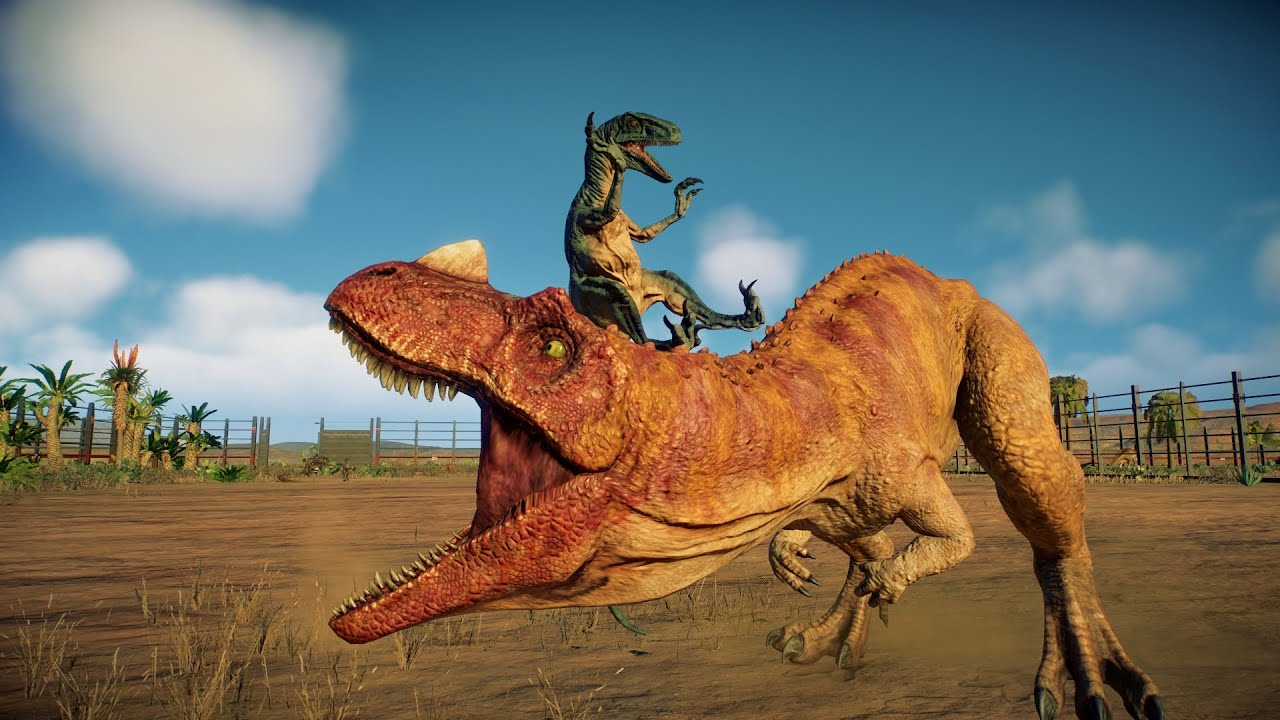 Velociraptors attacked the predator \ Jurassic World Evolution 2 YouTube