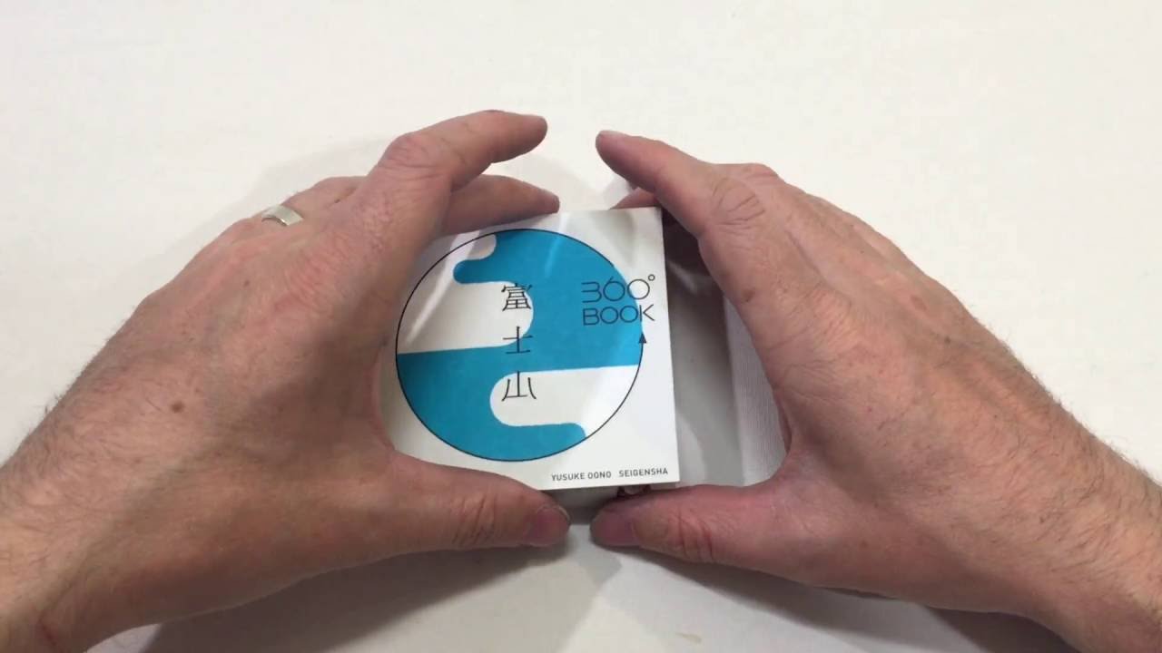 Book Of The Day - 9th August 2016 - "Mount Fuji" 360° Book by Yusuke Oono