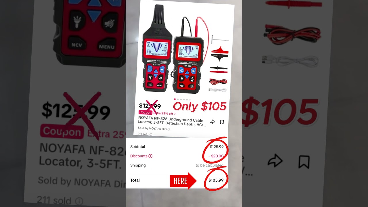 Underground cable locator: easy and affordable