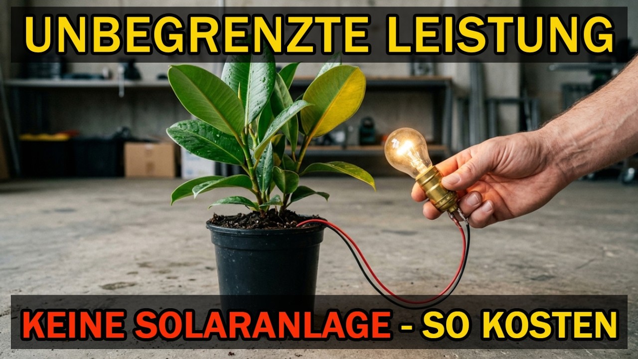 Unbegrenzten Strom in einem Topf erzeugen – 0€, kein Solar, 5-Minuten-Setup
