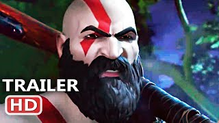 PS4 - Fortnite &quot;Kratos&quot; Trailer (God of War, 2020)