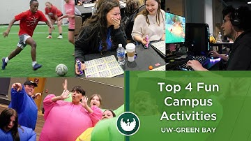 UW-Green Bay: Top 4 Fun Campus Activities