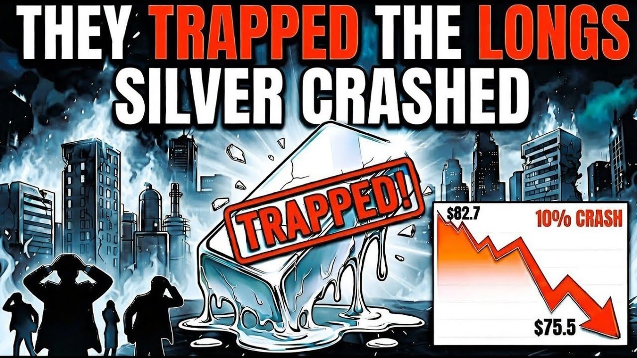 THEY SMASHED IT: Banks Dump Silver at $83 (Sell The News) ! IT WAS A TRAP 