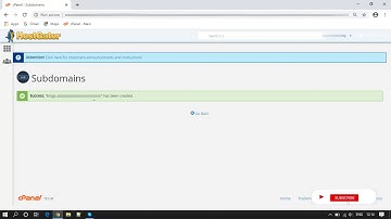cPanel : Create Subdomain in Easy Step