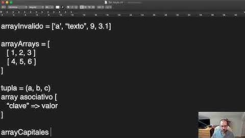 2.5 Tipos de datos tuplas y arrays asociativos - Curso Introducción a la programación - OpenBootcamp
