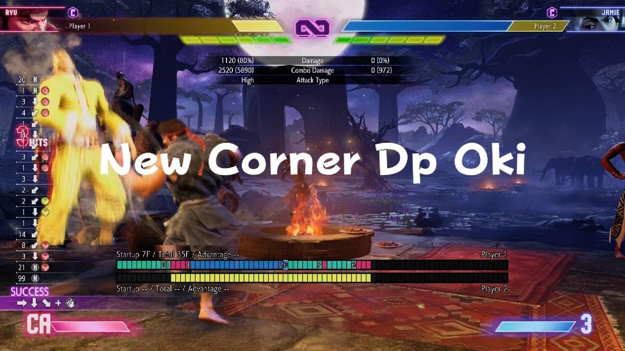 SF6 Ryu Tech - New Corner Dp Oki