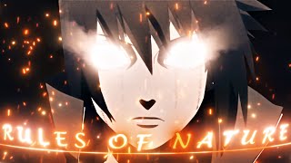 Rules of Nature 🔥 "Sasuke" [AMV/Edit] ~ Naruto Shippuden