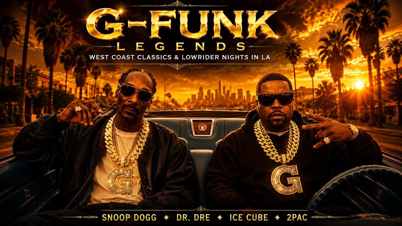 G-FUNK LEGENDS 💥| West Coast Classics & Lowrider Nights in LA