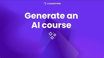 Generate a course