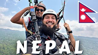 Would You Dare To Fly Over Pokhara? $60 Paragliding In Nepal 🇳🇵