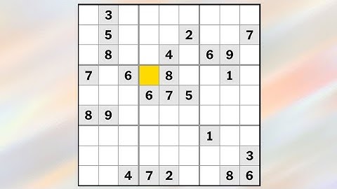 New York Times Hard Sudoku Solution, 9 March 2022.