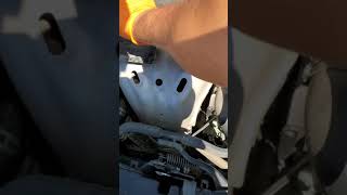 Scion xB 2008 2.4 Does not start Does not crank How to change starter motor or starter