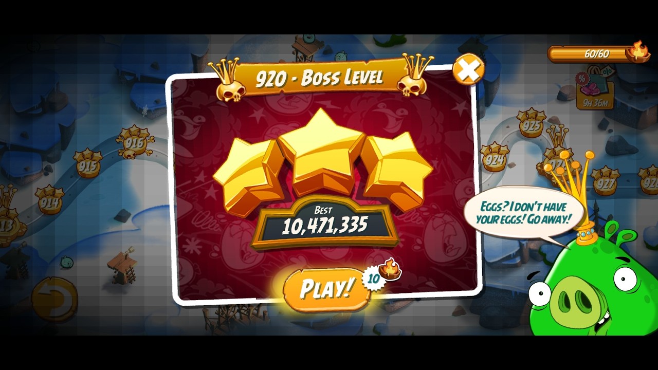 Angry Birds 2 | Rescuer | Level 920 | Boss Level | Hitting Fun | Angry Bird 2 Show