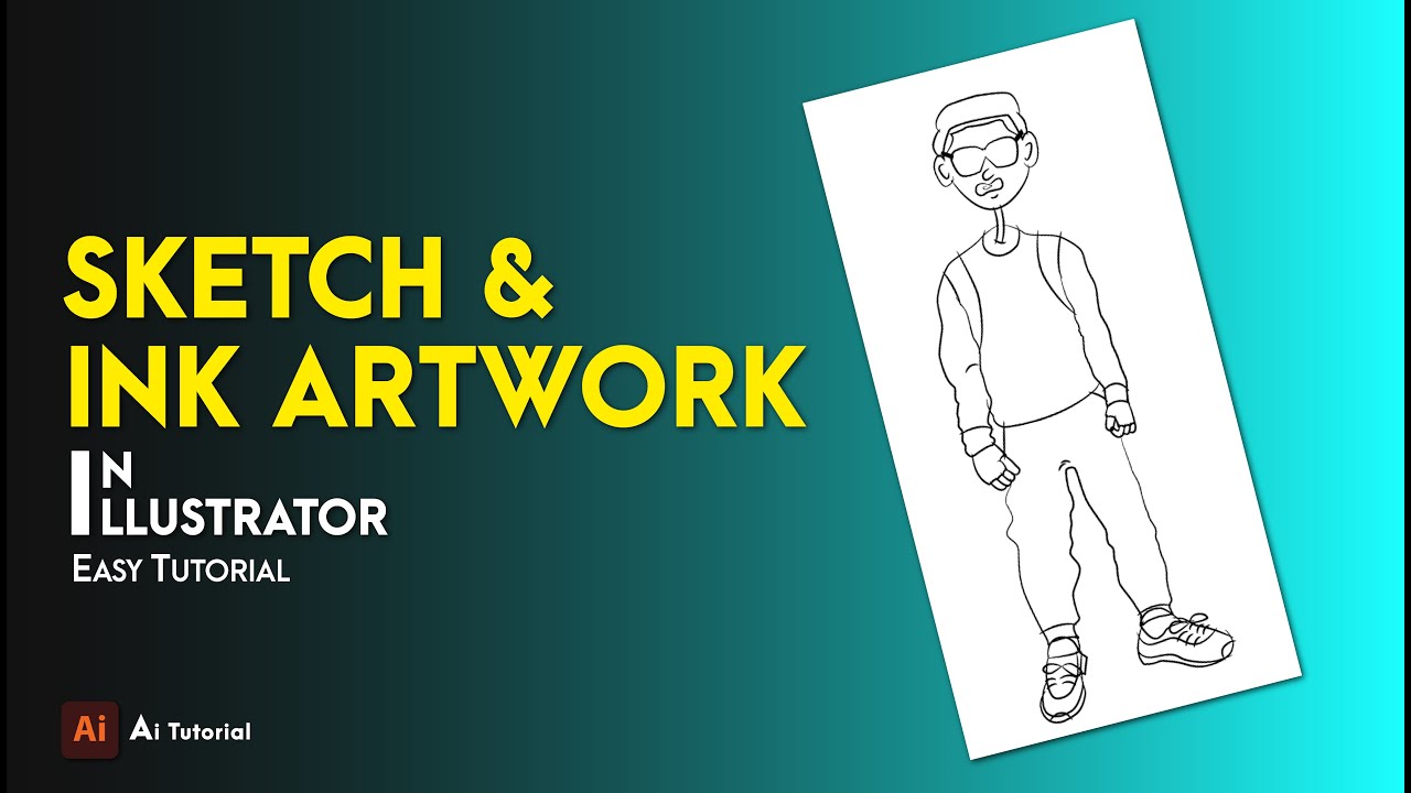 Learn to Sketch & Ink Artwork in Illustrator | Adobe Illustrator ...